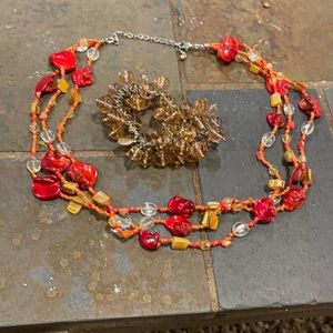 Necklace and Bracelet